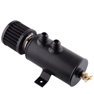 Oversea — hà huile en aluminium 750ML avec Valve de vidange, refroidisseur d'huile 10AN, 2 Ports, réservoir de débordement de carburant - Product Image 3