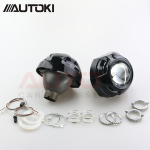 Autoki Xe có Kiểu Dáng Xe Kim Loại Q5 3.0 inch HID Bi xenon đèn pha Ống Kính Máy Chiếu + Apollo 2.0 Phẳng Những Tấm Vải Liệm Sử Dụng D2S D2H Bulbs Đèn - Product Image 6