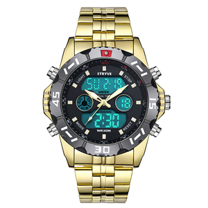 Stryve Thương Hiệu Đồng Hồ Thể Thao Nam Thương Hiệu Cao Cấp Đồng Hồ Kỹ Thuật Số Nam Bằng Thép Không Gỉ Có Màn Hình LED Thạch Anh Chống Nước - Product Image 5