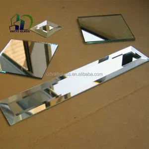 2mm tot 6mm one-way mirror glas met zilveren coating en aluminium coating voor bad spiegel