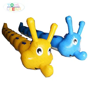 6 People Animal Worms Inflatable Racing Team Building Games