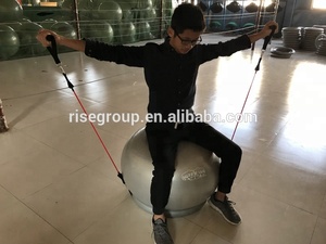 Bola de ginástica em rosca/de <span class=keywords><strong>dildo</strong></span> yoga, bola para exercícios com alça - Product Image 4