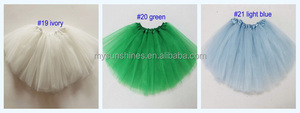 Tutù Professionale a 3 Strati in <span class=keywords><strong>Tulle</strong></span> di Poliestere per Bambine, Ragazze e Adulti, <span class=keywords><strong>Gonna</strong></span> da Balletto Acqua - Product Image 5