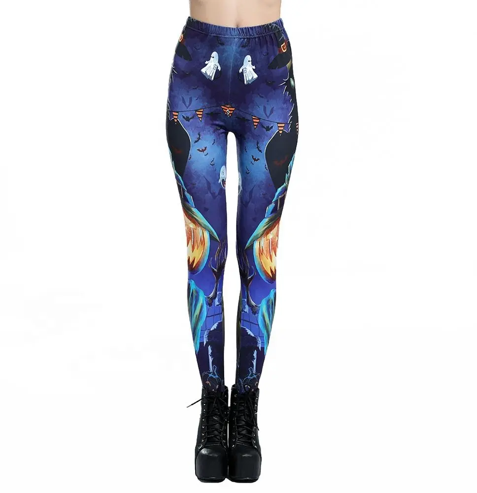 Spandex Polyester Stretchy Sports Yoga Pants Leggings For Women