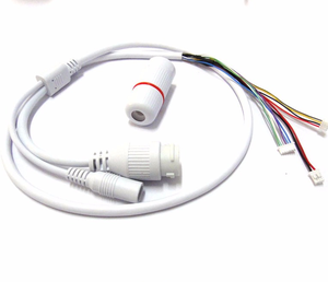 블랙/화이트 구리 PVC 방수 <span class=keywords><strong>POE</strong></span> 인젝터 스플리터 케이블 12V, CCTV IP 카메라 무선 AP NVR 가전제품용 - Product Image 1