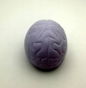 Giocattolo Antistress a Forma di Cervello in PU Verde, Pallina Antistress Personalizzata a Forma di Cervello - Product Image 4