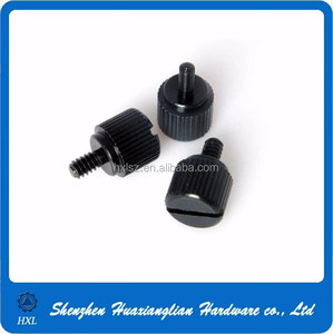 M3 M4 <span class=keywords><strong>M5</strong></span> Thép Vòng Có Khía Trang Trí Đầu Đen Ngón Tay Cái Vít - Product Image 2