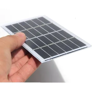 BUHESHUI 眼镜太阳能电池层压多晶太阳能电池板模块 DIY 太阳能充电器教育 115*70 毫米 1 W 6 V 太阳能电池板