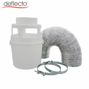 4 Inch Tumble Dryer Venting Kit mit Flexible Duct Hose für Laundry Clothes Dryer