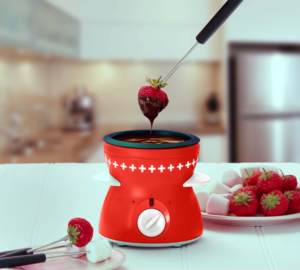 Pot <span class=keywords><strong>à</strong></span> chocolat <span class=keywords><strong>électrique</strong></span>, pot <span class=keywords><strong>à</strong></span> <span class=keywords><strong>fondue</strong></span> pour chocolat et fromage avec fourchette, ensemble <span class=keywords><strong>à</strong></span> <span class=keywords><strong>fondue</strong></span> au chocolat - Product Image 5
