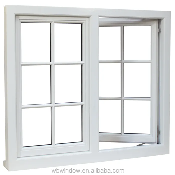 เปิดสไตล์พีวีซีหน้าต่างกระจกสองชั้นราคา, ย่างหน้าต่างบานที่มีการออกแบบที่ทันสมัย