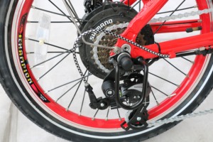 <span class=keywords><strong>Vélo</strong></span> électrique <span class=keywords><strong>pliant</strong></span> de <span class=keywords><strong>20</strong></span> <span class=keywords><strong>pouces</strong></span> avec moteur de moyeu arrière sans balais 500W 8fun, modèle THP-052S à 7 vitesses et batterie au lithium - Product Image 6