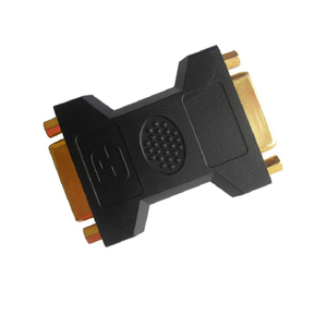 Adaptador hembra <span class=keywords><strong>a</strong></span> hembra chapado en oro, convertidor DVI 24 + <span class=keywords><strong>5</strong></span> <span class=keywords><strong>a</strong></span> dvi, adaptador extensor de señal de conexión de cable, venta al por mayor - Product Image 4