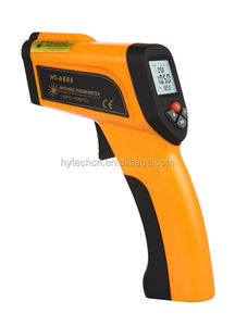 Nouveau pyromètre laser infrarouge numérique HTI 10:1, 1050 degrés, thermomètre de piscine sans fil pour l'industrie - Product Image 5