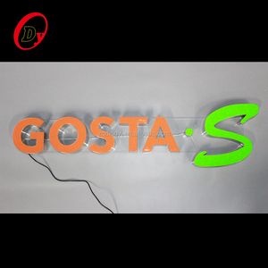 conception personnalisée professionnel acrylique mini canal lettrage signe bord éclairé led lumineux lettres pour signes - Product Image 5