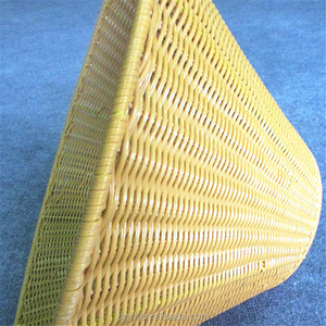 <span class=keywords><strong>Paralume</strong></span> Artigianale in Vimini di Bambù <span class=keywords><strong>Giallo</strong></span> per Lampada da Tavolo in Stile Antico per Casa o Ristorante - Product Image 2