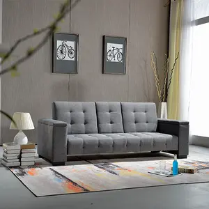 Salon Đơn Giản vải ghế sofa Phòng Khách Đồ Nội Thất ngồi có thể ngả chesterfield sofa đặt đồ nội thất sofabed