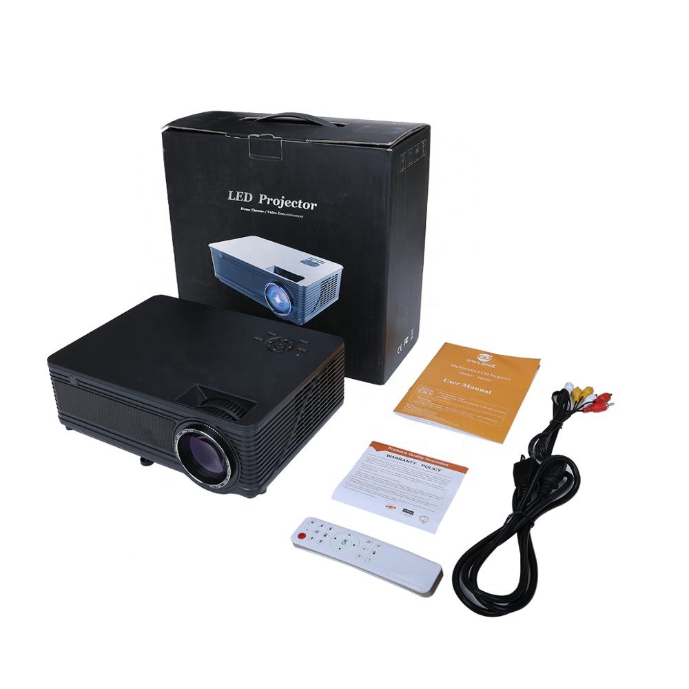 Светодиодный проектор высокой яркости SD300 для домашнего кинотеатра, HDMI, Bluetooth, Wi-Fi, Android, 1080P