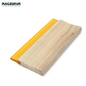 High Quality 70 Durometer Wooden Squeegee for <strong>Printing</strong> <strong>Materials</strong> - Product Image 4