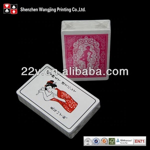Impresión <span class=keywords><strong>de</strong></span> Naipes con Diseño Personalizado <span class=keywords><strong>de</strong></span> Chica Desnuda, Superventas <span class=keywords><strong>de</strong></span> WJPC - Product Image 6