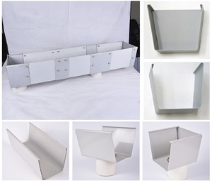 Nhà máy PVC mái nước mưa máng xối/<span class=keywords><strong>downspout</strong></span> kích thước, pvc nước mưa máng - Product Image 6