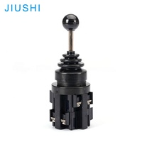 Interruptor Monolever Momentáneo CS-402 de 30 mm, Interruptor de Joystick de 4 Vías, Interruptor Cruzado, Momentáneo y de Enclavamiento