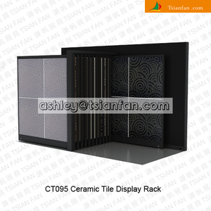 Tsianfan ceramic tile showroom expositores piso estante de exhibición - Product Image 1