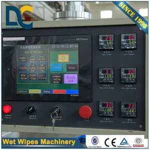 Full auto Baby wet wipes packing machine lady wipes diaper packing machine