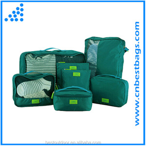 Bestbags design 7 pièces ensemble de cubes d'emballage organisateur de sac de voyage ensemble - Product Image 2