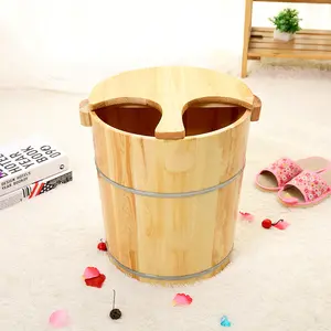 Wholesale Wooden bucket foot bath soak barrel