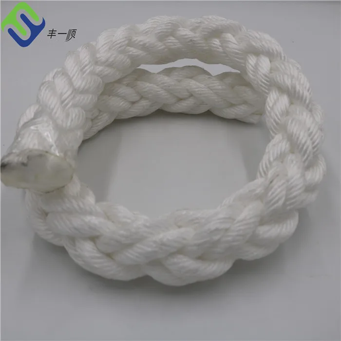 8 Strand Braided Polypropylene Mooring Rope