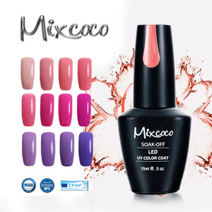 Esmalte de Uñas Profesional Transpirable Mixcoco, Esmalte de Gel UV, Esmalte de Uñas de Gel UV para <span class=keywords><strong>Manicura</strong></span>, 12 15 ml, Sin Hema - Product Image 6
