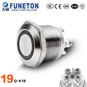 <span class=keywords><strong>แผง</strong></span>สวิตช์ <span class=keywords><strong>LED</strong></span> <span class=keywords><strong>12V</strong></span> อเนกประสงค์1ทาง,พร้อมกล่องควบคุมรีเลย์สำหรับยานพาหนะรถบรรทุกเรือเดินทะเลระฆังชั่วขณะ - Product Image 2