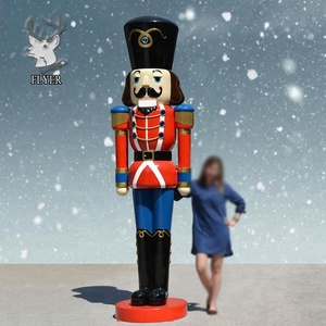 Figurine fontaine de noël, soldat pour noël, vente en gros - Product Image 5