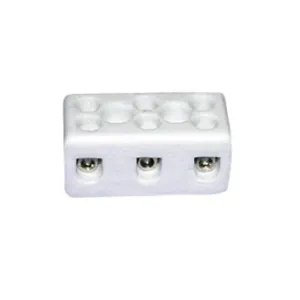 Thermocouple white brass high temperature electrical ceramic terminal block