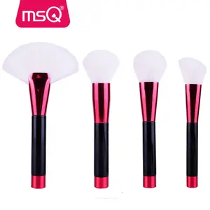 MSQ New Item 4pcs Nylon Hair Foundation Brush Hot Sale Cosmetic Make Up Brush Tool