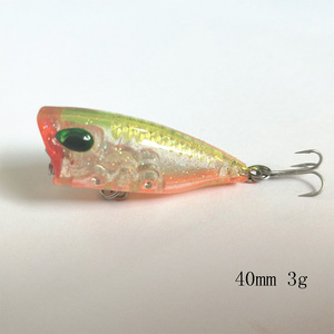 Chinois fournisseur weihai pêche <span class=keywords><strong>pas</strong></span> cher s'attaquer mini popper <span class=keywords><strong>leurre</strong></span> de pêche - Product Image 1