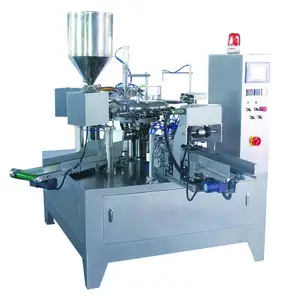 Filling mouth pouch beverage bag packaging machine for liquid sauce packaging industry