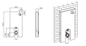 Nhà Sản Xuất Giấu Chrome Nhà Vệ Sinh Thủy Tinh Bể Chứa Nước Nhà Vệ Sinh Khí Nén - Product Image 4