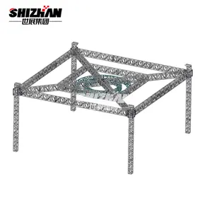 Shizhan 高品质 290毫米铝铝地面支撑照明桁架显示系统