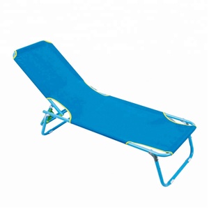 Chaise <span class=keywords><strong>de</strong></span> plage et <span class=keywords><strong>lit</strong></span> <span class=keywords><strong>de</strong></span> camping pliables modernes en fer, imperméables et portables pour enfants et tout-petits - Product Image 2