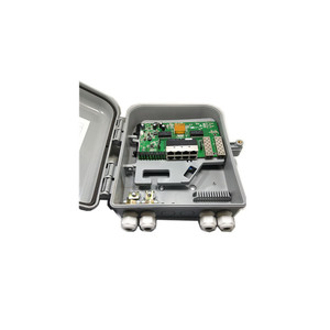 Ngoài trời IP65 quang rpoe Gigabit đảo ngược PoE chuyển đổi 8 cổng + 2ge <span class=keywords><strong>SFP</strong></span> với hộp không thấm nước - Product Image 1