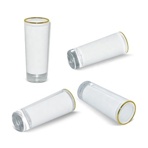 Vaso <span class=keywords><strong>de</strong></span> Chupito <span class=keywords><strong>de</strong></span> <span class=keywords><strong>Vino</strong></span> Personalizado <span class=keywords><strong>de</strong></span> 3 oz con Ribete Dorado y Parche Blanco para Sublimación, Ideal para Regalos y Eventos - Product Image 6