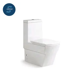 Penjualan Laris Cina Siphonic Dual Flush Memanjang Toilet Satu Bagian untuk Pasar Amerika