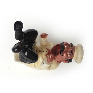 Resina artesanía estilo jefe estatuilla del Polyresin estante del vino para <span class=keywords><strong>la</strong></span> decoración de <span class=keywords><strong>la</strong></span> tabla - Product Image 5