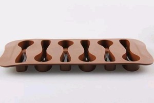 Moule à chocolat en Silicone 6 cavités, cuillère, ustensiles de cuisine, bricolage, spécialité - Product Image 5