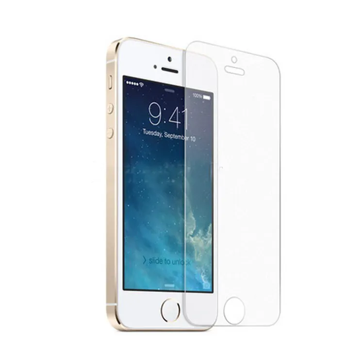 2.5D 0.3mm 9H Best Tempered Glass Screen Protector for iphone 5 se