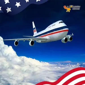 Cheapest air shipping agent from China to USA ddu/ddp FBA e-commerce logistics service freight forwarder