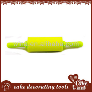 Giá Cả Cạnh Tranh Silicone Cookie Fondant Bánh Bột Báo Chí Đa Chức Năng Nhỏ Cán Pin - Product Image 6