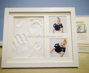 Nouveau ombre boîte cadres en gros bébé <span class=keywords><strong>empreinte</strong></span> de la main air sec mastic <span class=keywords><strong>pâte</strong></span> <span class=keywords><strong>à</strong></span> modeler kit - Product Image 2